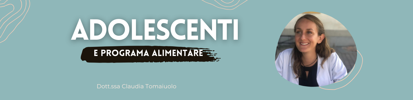 DIETA E ALIMENTAZIONE NEGLI ADOLESCENTI